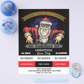 Weihnachts-Tanz-Party Flyer (Einzeln)