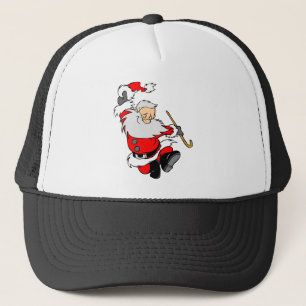 Weihnachts tanzen truckerkappe