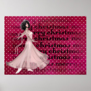 Weihnachts-Tänzer - Feiertag/Weihnachtsdrucker Poster