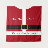 Weihnachts-Tapisserie mit dem Weihnachtsmann - Spa Wandteppich (Vorderseite (Horizontal))