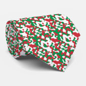 Weihnachts-Tarnung Krawatte (Gerollt)