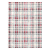Weihnachts-Tartan-Blumendesign Serie #24 Tischdecke (Vorderseite)