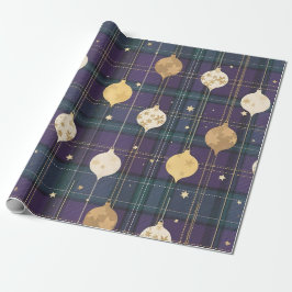 Weihnachts-Tartan Geschenkpapier