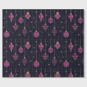 Weihnachts-Tartan Geschenkpapier (Flach)