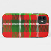 Weihnachts-Tartan-Muster Case-Mate iPhone Hülle (Rückseite (Horizontal))