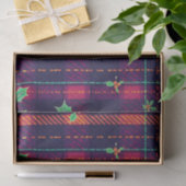 Weihnachts-Tartan Seidenpapier (Geschenk)