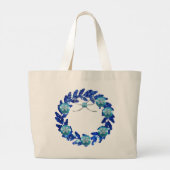Weihnachts-Tasche Jumbo Stoffbeutel (Rückseite)