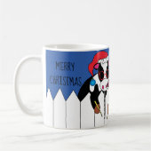 Weihnachts-Tasse 11 oz. "Happy Moo Year" Kaffeetasse (Links)
