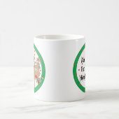 Weihnachts-Tasse 11 oz. Reindeer personalisieren Tasse (Mittel)
