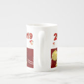 Weihnachts-Tasse, 2019 Porzellantasse (Rückseite)