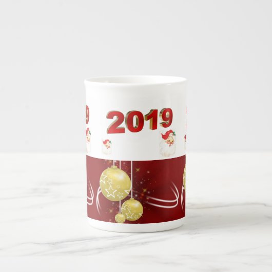 Weihnachts-Tasse, 2019 Porzellantasse (Vorderseite)