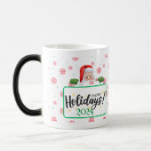 Weihnachts-Tasse 2024 Verwandlungstasse (Links)
