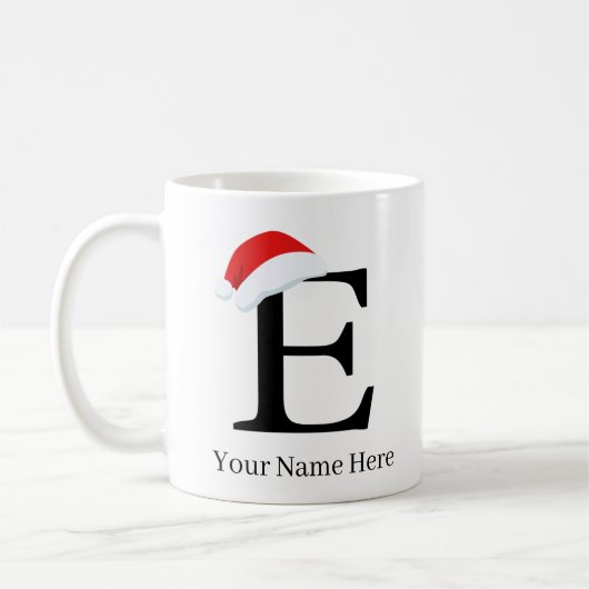 Weihnachts-Tasse "D" Kaffeetasse (Links)