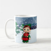 Weihnachts-Tasse des Weihnachtsmanns Kaffeetasse (Links)