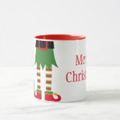 Weihnachts-Tasse-Elf Tasse (Zentrum)