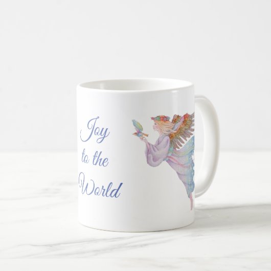 Weihnachts-Tasse-Engel Kaffeetasse (VorderseiteRechts)