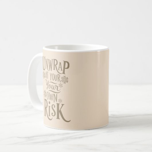 Weihnachts-Tasse | Ferien Vibes, perfekt zum Gesch Kaffeetasse (Vorderseite Links)