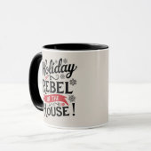 Weihnachts-Tasse | Ferien Vibes, perfekt zum Gesch Tasse (Vorderseite Links)