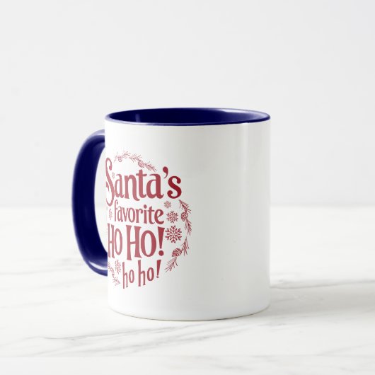 Weihnachts-Tasse | Ferien Vibes, perfekt zum Gesch Tasse (Vorderseite Links)