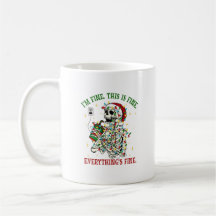 Weihnachts-Tasse Funny Quote Geschenk Kaffee Hot C