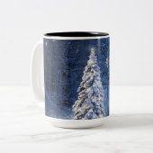 Weihnachts-Tasse für Ehemann Zweifarbige Tasse (Vorderseite Links)