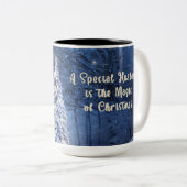 Weihnachts-Tasse für Ehemann Zweifarbige Tasse (VorderseiteRechts)