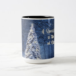 Weihnachts-Tasse für Ehemann Zweifarbige Tasse