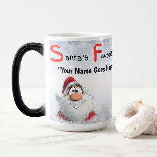 Weihnachts-Tasse für Personalisierte Kinder Verwandlungstasse