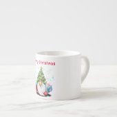 Weihnachts-Tasse-Genom mit Weihnachtsbaumhut Espressotasse (Vorderseite Rechts)