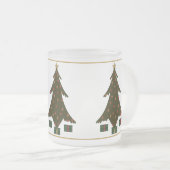 Weihnachts-Tasse gestoppt Mattglastasse (VorderseiteRechts)