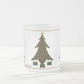 Weihnachts-Tasse gestoppt Mattglastasse (Mittel)