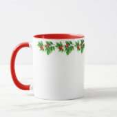 Weihnachts-Tasse-Holiday Holly Tasse (Links)
