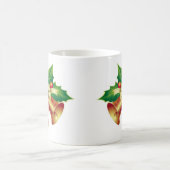 Weihnachts-Tasse-Holly Bells Kaffeetasse (Mittel)