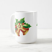 Weihnachts-Tasse-Holly Bells Kaffeetasse (Vorderseite Links)
