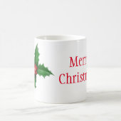 Weihnachts-Tasse-Holly Kaffeetasse (Mittel)