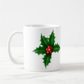 Weihnachts-Tasse-Holly Kaffeetasse (Links)
