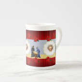 Weihnachts-Tasse, Jesus Christus, Engel Porzellantasse (Vorderseite Rechts)