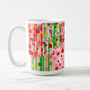 Weihnachts-Tasse - Jolly Happy Holiday Cheers Kaffeetasse