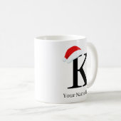 Weihnachts-Tasse "K" Kaffeetasse (VorderseiteRechts)