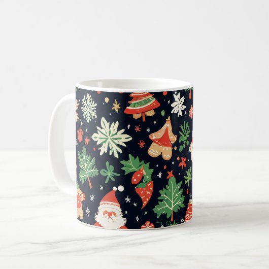 Weihnachts-Tasse Kaffeetasse (Vorderseite Links)