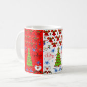 Weihnachts-Tasse Kaffeetasse (Vorderseite Links)