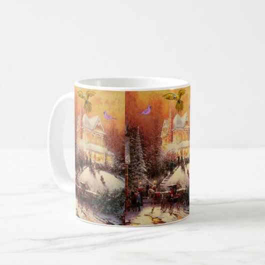 Weihnachts-Tasse Kaffeetasse (Vorderseite Links)