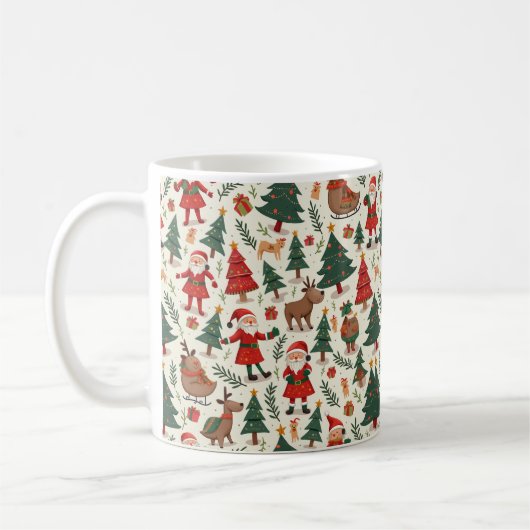 Weihnachts-Tasse Kaffeetasse (Links)