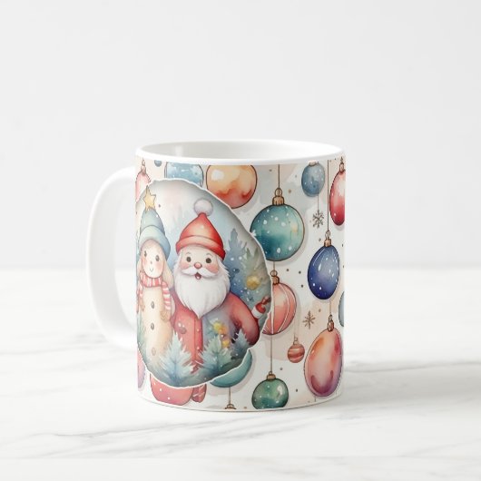 Weihnachts-Tasse Kaffeetasse (Vorderseite Links)