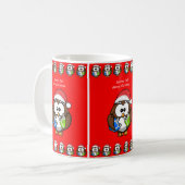 Weihnachts-Tasse Kaffeetasse (Vorderseite Links)
