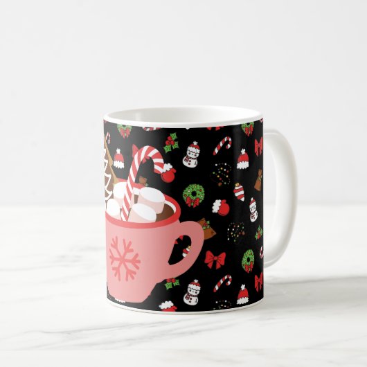 Weihnachts-Tasse Kaffeetasse (VorderseiteRechts)