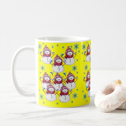 Weihnachts-Tasse Kaffeetasse (Mit Donut)