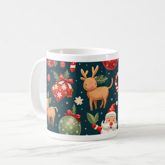 Weihnachts-Tasse Kaffeetasse (Vorderseite Links)