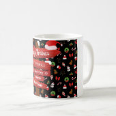 Weihnachts-Tasse Kaffeetasse (VorderseiteRechts)