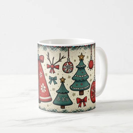 Weihnachts-Tasse Kaffeetasse (VorderseiteRechts)